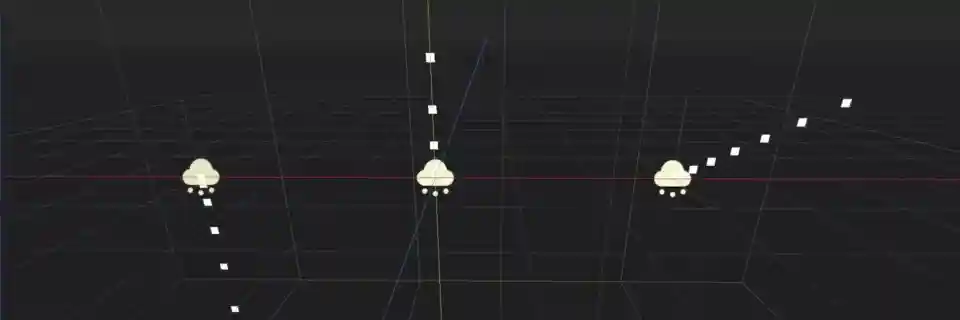 粒子重力的不同参数