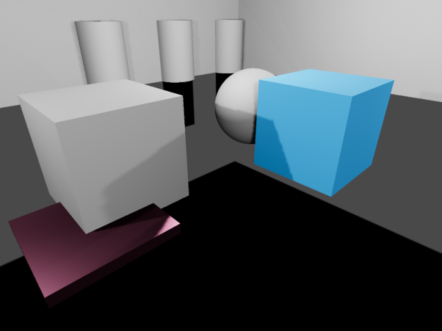 仅使用 ReflectionProbe 在房间中进行的反射。